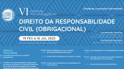 VI Curso de Pós-Graduação em Direito da Responsabilidade Civil Obrigacional