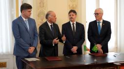 Assinatura de protocolos de cooperação com o Brasil
