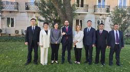 Delegação de procuradores da China visita a Procuradoria-Geral da República de Portugal
