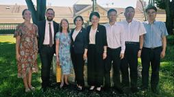 Visita de magistrados da República Popular da China