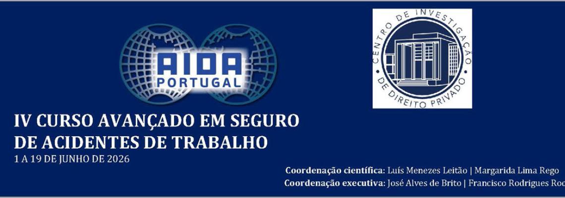 IV Curso Intensivo em Seguro de Acidentes de Trabalho