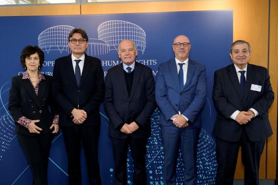 Procurador-Geral e Vice-Procurador-Geral visitam TEDH