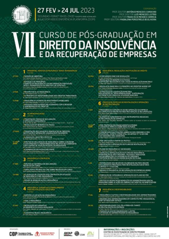 cartaz-vii-curso-pos-graduacao-em-direito-insolvencia