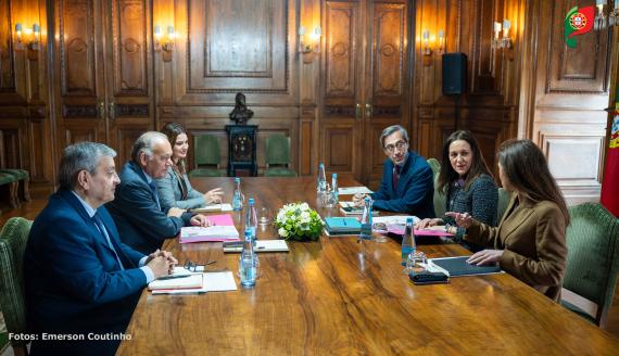 Reunião com o Ministério da Justiça