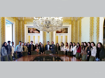Visita da ELSA Portugal - The European Law Students’ Association Portugal