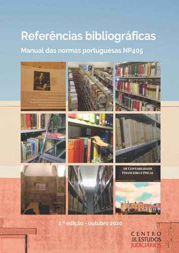 Referências bibliográficas – Manual das normas portuguesas NP405 (e-book)
