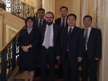Visita de delegação chinesa da província de Tianjin