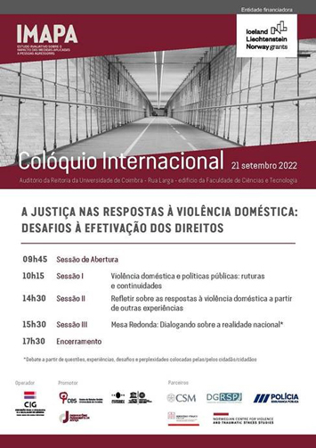 Colóquio Internacional A Justiça nas Respostas à Violência Doméstica