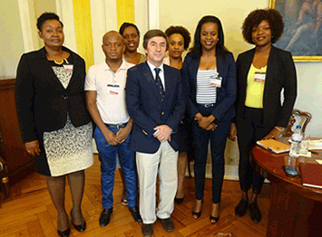 Visita da delegação de Moçambique 